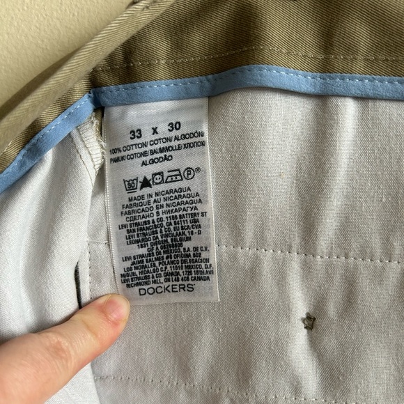 Dockers Mens Classic Fit Khaki Dress Pants 33x30 - Picture 6 of 6